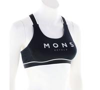 Mons Royale Stella X-Back Femmes Soutien-gorge M Noir