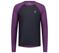 Mons Royale - Tarn Merino Bike Wind Jersey - Maillot de cyclisme - L - black / boysenberry
