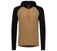 Mons Royale - Temple Merino Air-Con Hood - Haut en mérinos - XL - black / toffee