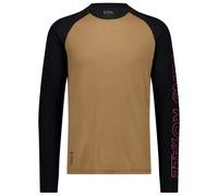 Mons Royale - Temple Tech L/S - Sous-vêtement mérinos - L - black / toffee