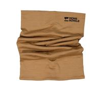 Mons Royale - Tour de cou en laine de mérinos - Double Up Merino Neckwarmer Toffee en Laine - Marron Marron