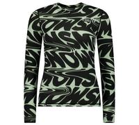 Mons Royale - Women's Cascade Merino Base Layer L/S - Sous-vêtement mérinos - M - signal lost / matcha