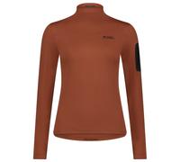 Mons Royale - Women's Diversion Merino Mock Neck L/S - Maillot de cyclisme - M - sienna