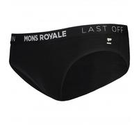 Mons Royale - Women's Folo Brief - Sous-vêtement mérinos - S - black / black