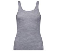 Mons Royale - Women's Folo Merino Tank - Sous-vêtement mérinos - S - grey heather