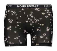 Mons Royale - Women's Hannah Hot Pant - Sous-vêtement mérinos - XL - black daisy