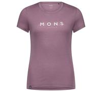 Mons Royale Icon Merino Classic Femmes T-shirt S Lilas