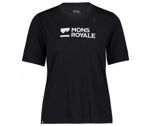 Mons Royale - Women's Icon Relaxed Tee - Haut en mérinos - XS - black