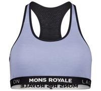 Mons Royale - Women's Sierra Sports Bra - Brassière - L - skyline / black