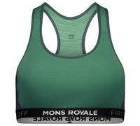 Mons Royale - Women's Sierra Sports Bra - Brassière - XL - deep jade / dark cypress