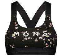 Mons Royale - Women's Stella X-Back Bra - Brassière - M - black daisy