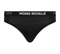 Mons Royale - Women's Stratos Merino Thong - Sous-vêtement mérinos - XL - black