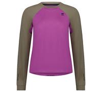 Mons Royale - Women's Tarn Merino L/S - Haut manches longues en mérinos - S - purple bolt / walnut