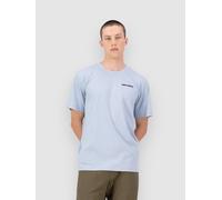 Mons Royale Yonder Merino Organic Cotton Haut technique bleu L