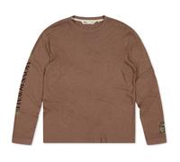 Mons Royale - Yonder Merino Organic Cotton L/S - Haut à manches longues - S - mocha