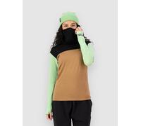 Mons Royale Yotei Merino High Neck Haut Technique vert S