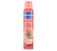 Monsavon Déodorant Femme Spray Pierre D'Alun Grenade Hibiscus 200ml - Lot de 2