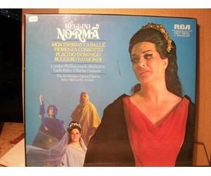 MONSERRAT CABALLE; FIORENZA COSSOTTO; PLACIDO DOMINGO; RUGGERO RAIMONDI - BELLINI - NORMA - MONTSERRAT CABALLE - 3 LP-BOX - RCA RED SEAL - VINYL