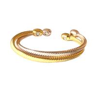 MonShopFr Bracelet magnétique torsadé (Or)
