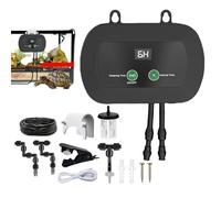 Monsieur Automatique du Reptile - Humidificateur Intelligent, 360 Buses | Système de Brouillard Efficace avec minuterie programmable pour Les terrariums abritant des Amphibiens, des lézards, des