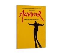 Monsieur Aznavour Vintage Toile Poster Art mural Décoration Impressions Poster moderne sur toile pour salon chambre 60 x 90 cm