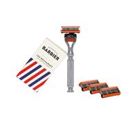 Monsieur Barbier L'Explorateur Kit de Rasage (Compatible avec Fusion) 1 Rasoir avec 5 Lames