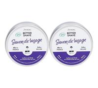 Monsieur Barbier Savon de rasage certifié BIO - BETTER SHAVE 2x150 ml