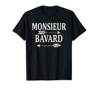 Monsieur Bavard - cadeau parfait pour Homme - Humour Homme T-Shirt