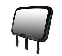 Monsieur Bébé - Lot de 2 Miroirs voiture pour bébé 2 en 1 avec sangles amovibles pour jouets ou accessoires