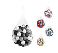 Monsieur Bébé - Lot de 3 Sacs de 100 balles de Jeu ou de Piscine 5,5 cm - Plusieurs modèles