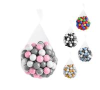 Monsieur Bébé - Sac de 100 balles de Jeu ou de Piscine 5,5 cm - Plusieurs modèles