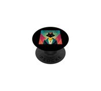 Monsieur Cat Chat Domestique Chat Chaton Chat PopSockets PopGrip Adhésif