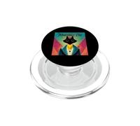 Monsieur Cat Chat Domestique Chat Chaton Chat PopSockets PopGrip pour MagSafe