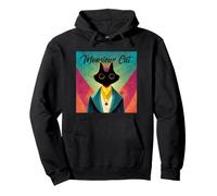 Monsieur Cat Chat Domestique Chat Chaton Chat Sweat à Capuche