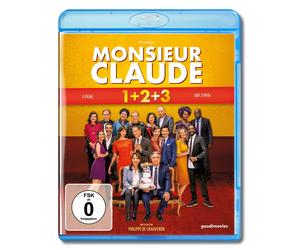 Monsieur Claude 3er Box / 3 BRs (Blu-ray) Ary Abittan Medi Sadoun