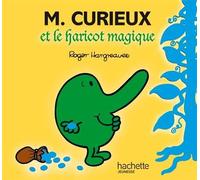 Monsieur Curieux et le haricot magique Livre paillettes - Roger Hargreaves - Hachette Jeunesse - broché - Album éveil dès la naissance