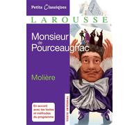 Monsieur de Pourceaugnac - Molière - Larousse - Poche - Scolaire / Universitaire