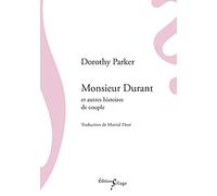 Monsieur Durant Et Autres Histoires De Couple