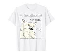 Monsieur, Je Pense Que Vous m'avez oublié de Lire Le mème Silly Cat T-Shirt