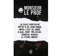 Monsieur le Prof