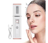 Monsieur le visage rechargeable et portable Monsieur le visage | Spray facial électrique pour femmes | Humidificateur de peau de à brume d'eau fine pour une hydratation profonde de la