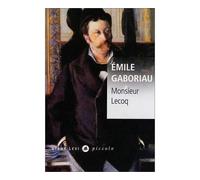 Monsieur Lecoq - Emile Gaboriau - Liana levi - Poche - Roman