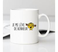 Monsieur Madame Blanc Céramique Isolée Passe au Micro-ondes Tasse Ronde Maison Mug
