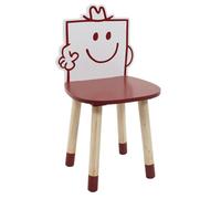 Monsieur Madame Chaise en Bois pour Enfant Monsieur Costaud, d'ingénierie, Multicolore, cm