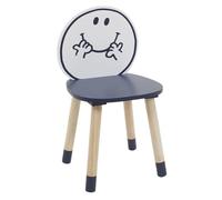 Chaise enfant Monsieur Heureux Bleu - Home Deco Kids