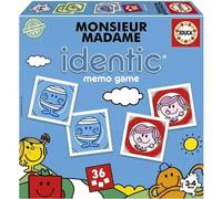 Educa Borrás – Jeu d'apprentissage – Monsieur Madame Identic