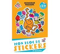 Monsieur Madame - Mon bloc de stickers et activités