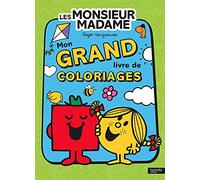 Monsieur Madame-Mon grand livre de coloriages