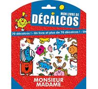 Monsieur Madame - Mon livre de décalcos