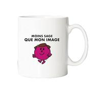 Monsieur Madame Mug Moins Sage Que Mon Image - Mug céramique imprimé en France - Licence Officielle